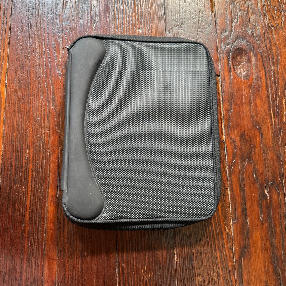 Dayrunner Planner 3 Ring 8x10‎ Black Zip Around Pockets Organizer Y2K